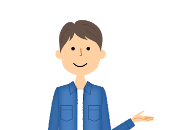 男性スタッフ イメージイラスト