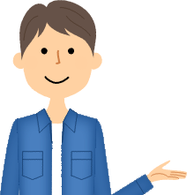 男性スタッフ イメージイラスト